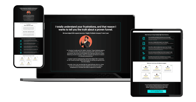 Valdho funnel workspace