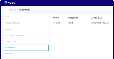 Valdho course creation and learning product interface